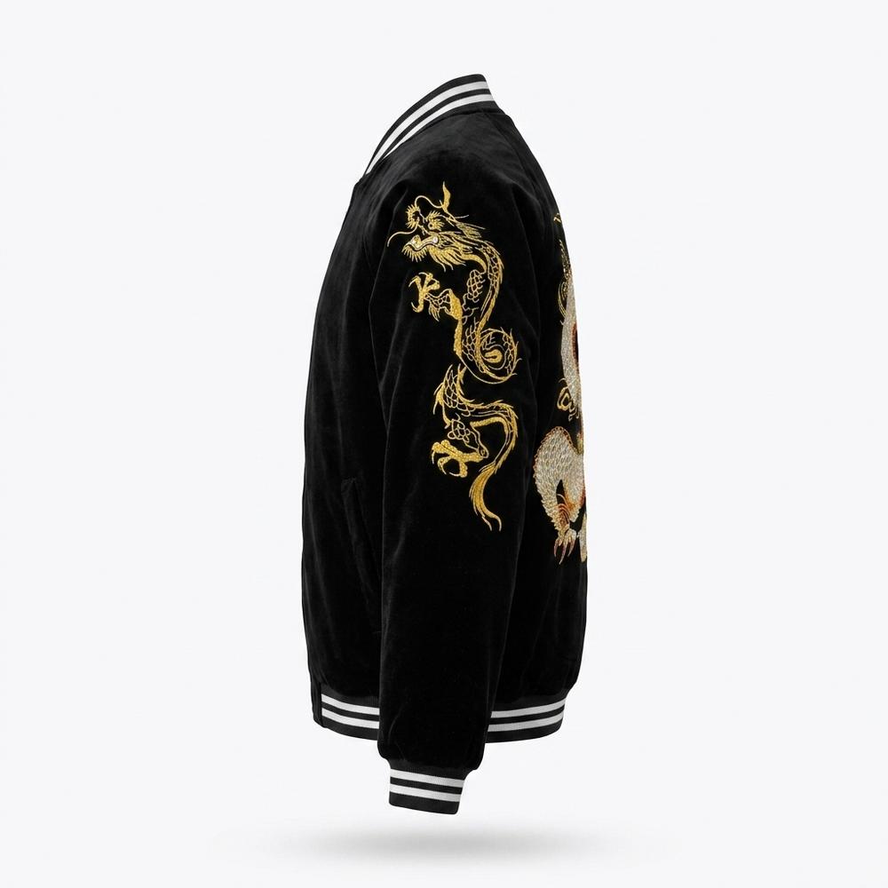 Gentleman Code - Vusor | Bestickte Samt Jacke Unisex