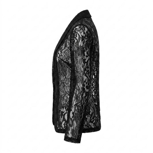 Nobleman Code - Vosir | Transparent Verschlusslos Jacke Damen