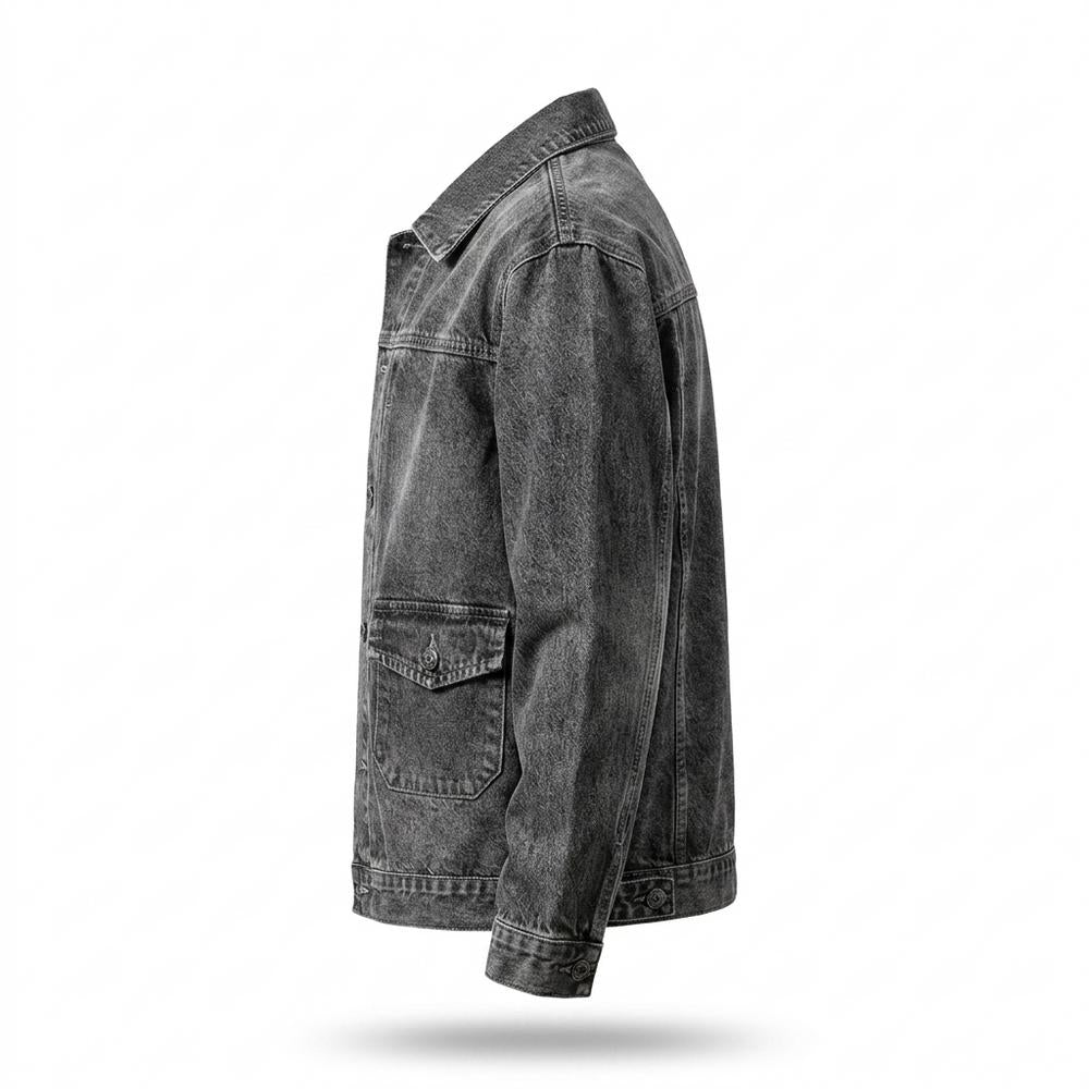 Gentleman Code - Savek | Geknöpft Gewaschen Jacke Herren