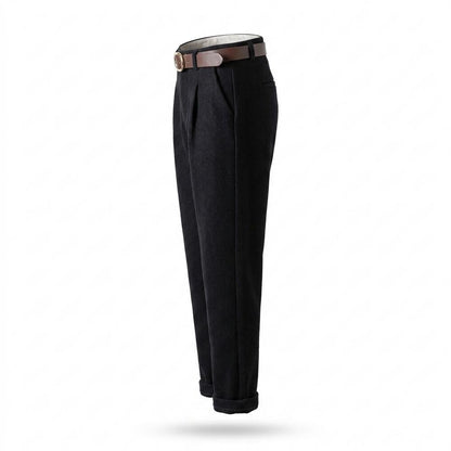 Gentleman Code - Vogal | Plissiert Hochgeschnitten Hose Damen