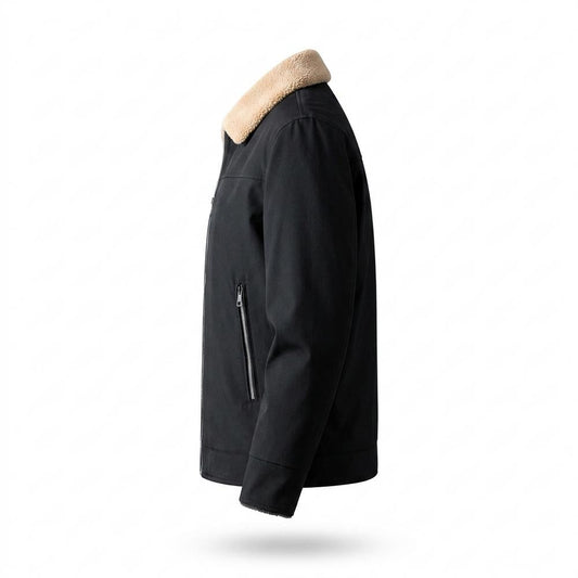 Nobleman Code - Yuvis | Gefüttert Reißverschluss Jacke Herren