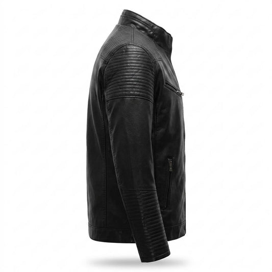 Nobleman Code - Nizes | Gesteppt Gefüttert Lederjacke Herren