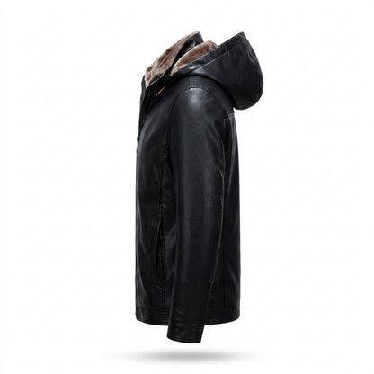 Gentleman Code - Timar | Gesteppte Gefütterte Lederjacke Herren