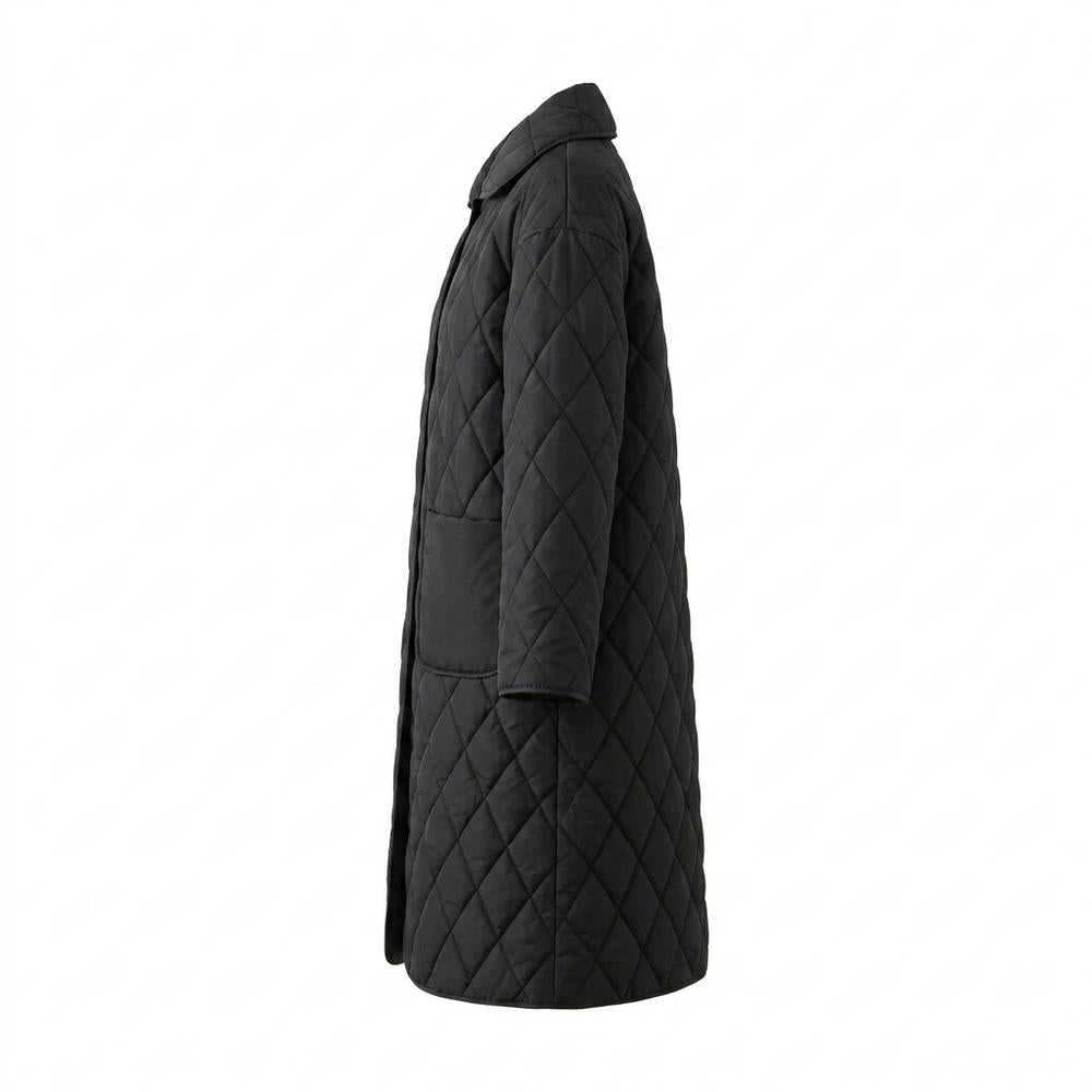 Gentleman Code - Cezon | Gesteppt Wattiert Mantel Damen