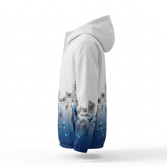 Nobleman Code - Nugav | Bedruckt Leicht Jacke Herren
