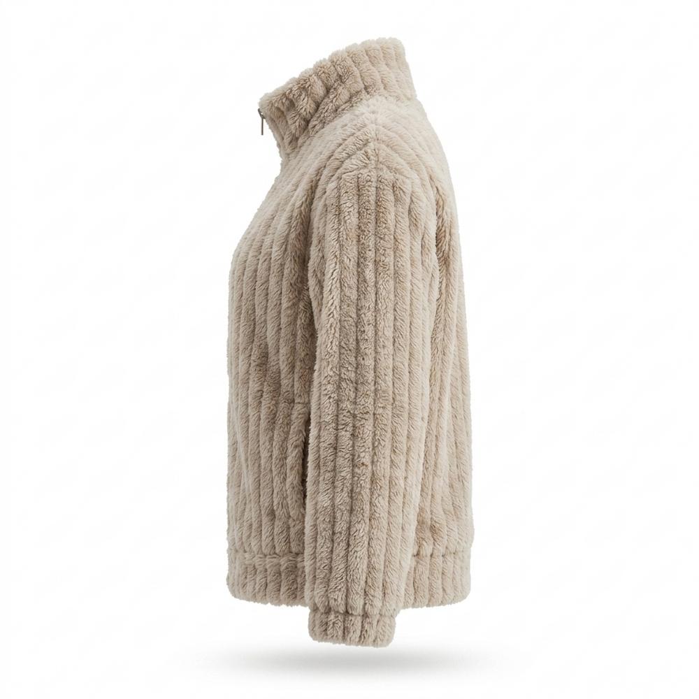 Nobleman Code - Datus | Gerippt Flauschig Jacke Damen