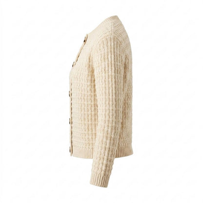 Nobleman Code - Cagum | Strukturierter Langärmliger Cardigan Damen