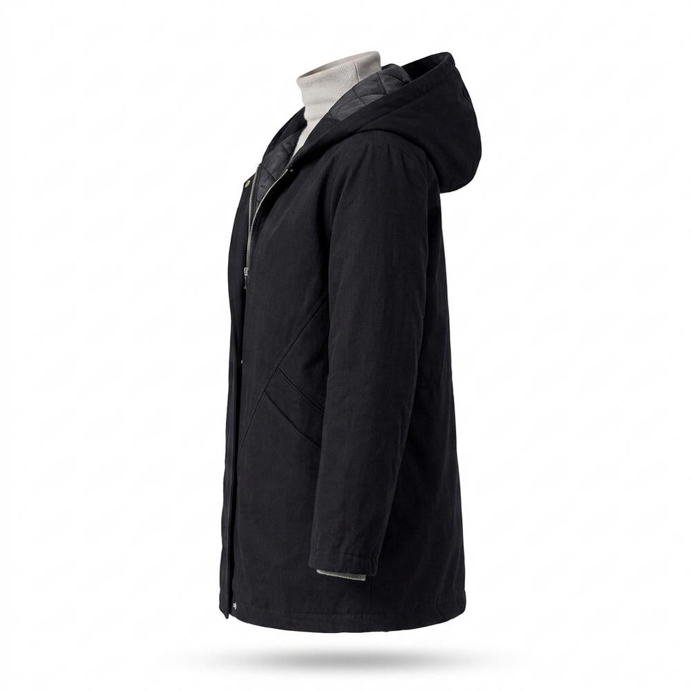 Nobleman Code - Zuget | Gefütterte Kapuzen Jacke Damen