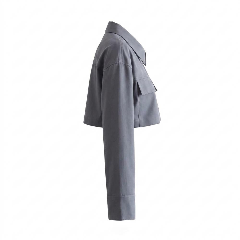 Nobleman Code - Nebot | Kurz Geschnittene Langärmlige Jacke Damen