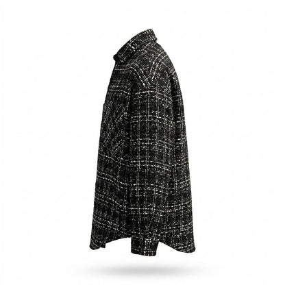 Nobleman Code - Kezan | Strukturiertes Kariertes Hemd Unisex