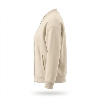 Nobleman Code - Zufer | Reißverschluss Sweatstoff Jacke Damen