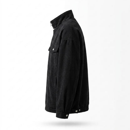 Gentleman Code - Tabom | Gerippte Weitgeschnittene Jacke Unisex