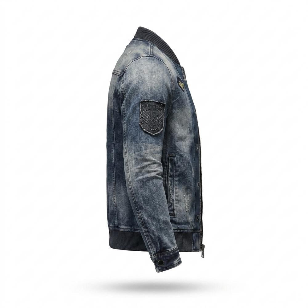 Gentleman Code - Alven | Verwaschene Taillierte Jacke Herren