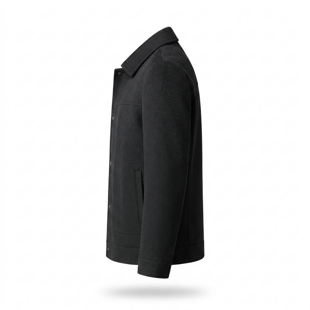 Nobleman Code - Sidet | Gefüttert Geknöpft Jacke Herren