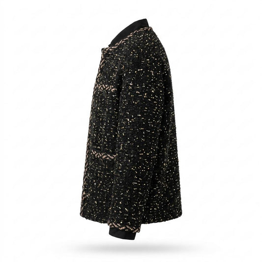 Nobleman Code - Netes | Strukturiert Kragenlos Jacke Damen
