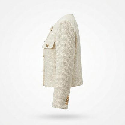 Nobleman Code - Lihul | Strukturiert Kurzgeschnitten Jacke Damen