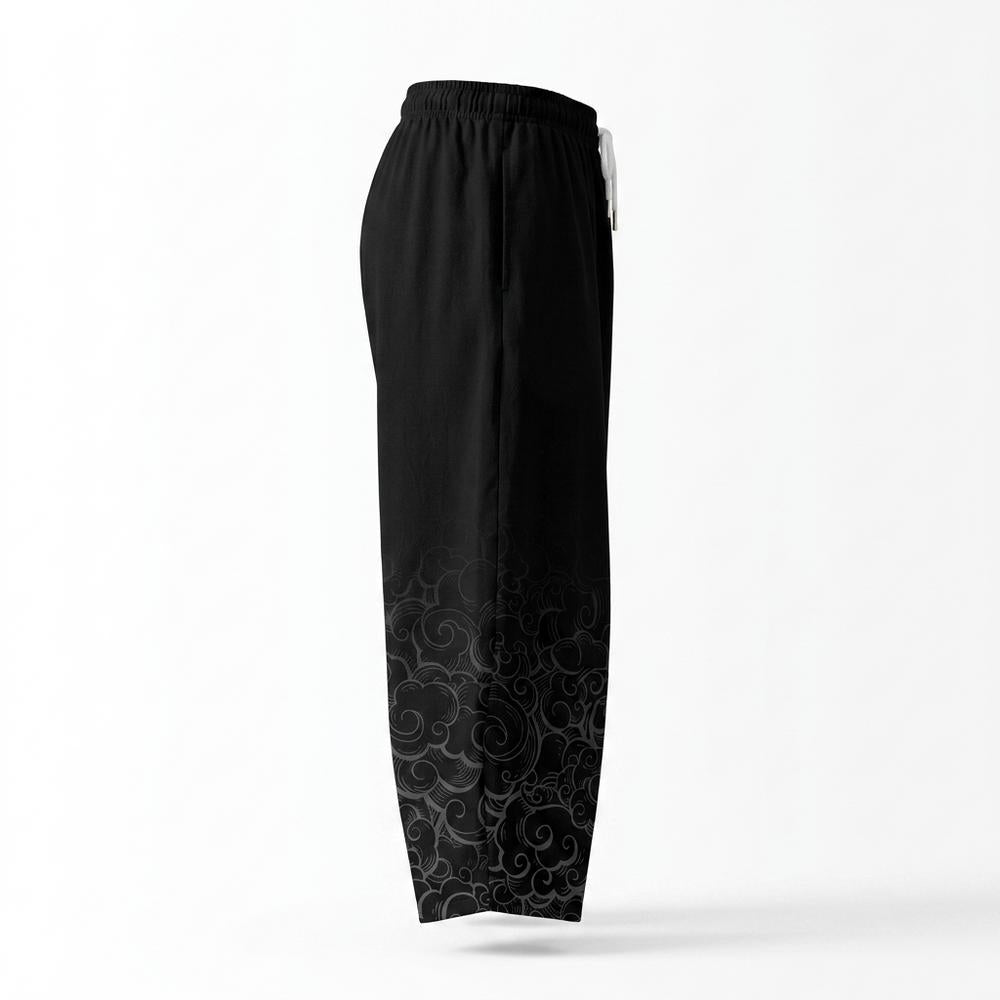 Gentleman Code - Luwom | Gemusterte Kordelzug Hose Unisex