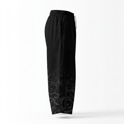 Gentleman Code - Luwom | Gemusterte Kordelzug Hose Unisex