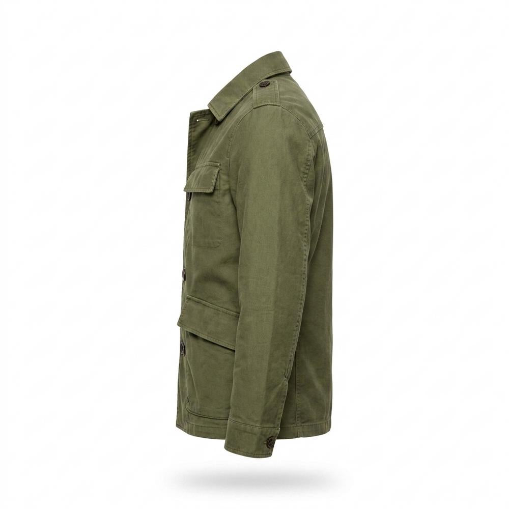 Gentleman Code - Rumov | Doppelreihige Baumwoll Jacke Herren