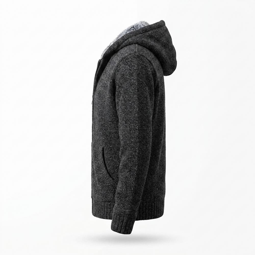Gentleman Code - Rubuk | Gefüttert Gestrickt Strickjacke Herren