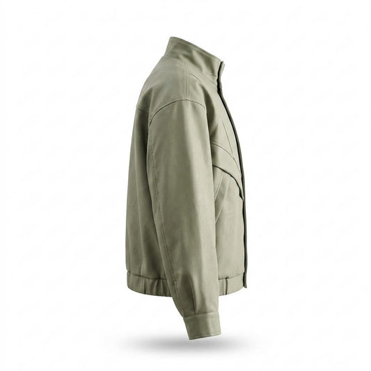 Gentleman Code - Lasir | Weit Geschnittene Hochgeschlossene Jacke Unisex