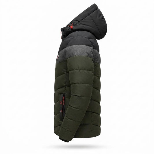 Nobleman Code - Zelos | Gesteppt Gefüttert Jacke Herren