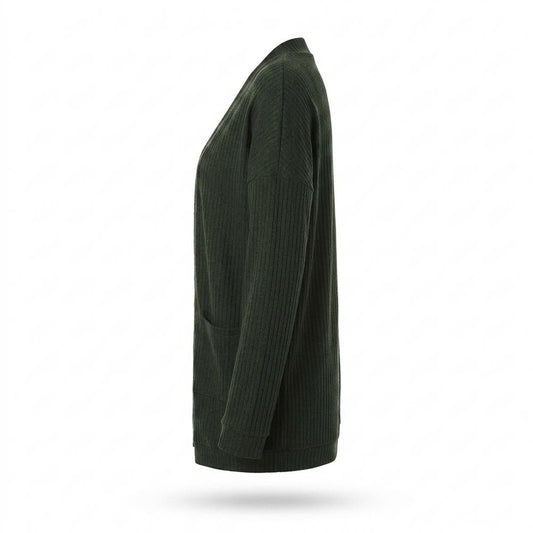 Nobleman Code - Neduk | Gerippt Offen Cardigan Damen