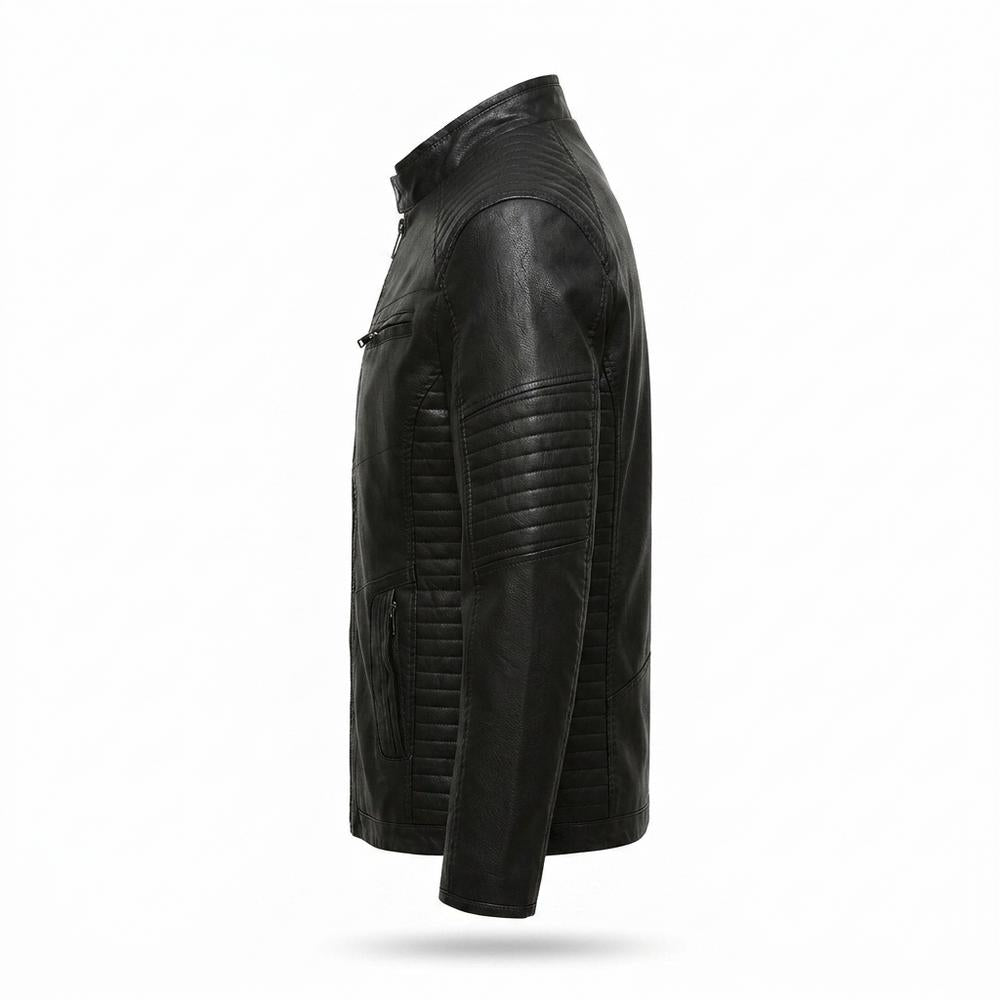 Gentleman Code - Lupot | Gesteppt Tailliert Lederjacke Herren