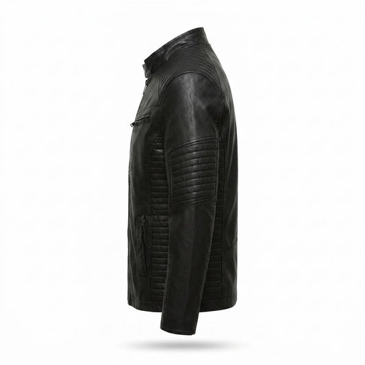Nobleman Code - Lupot | Gesteppt Tailliert Lederjacke Herren
