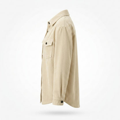 Gentleman Code - Rabod | Geknöpfte Cord Jacke Damen