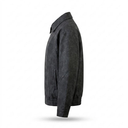 Gentleman Code - Dalan | Velourartig Hochschließend Wildleder-Jacke Unisex