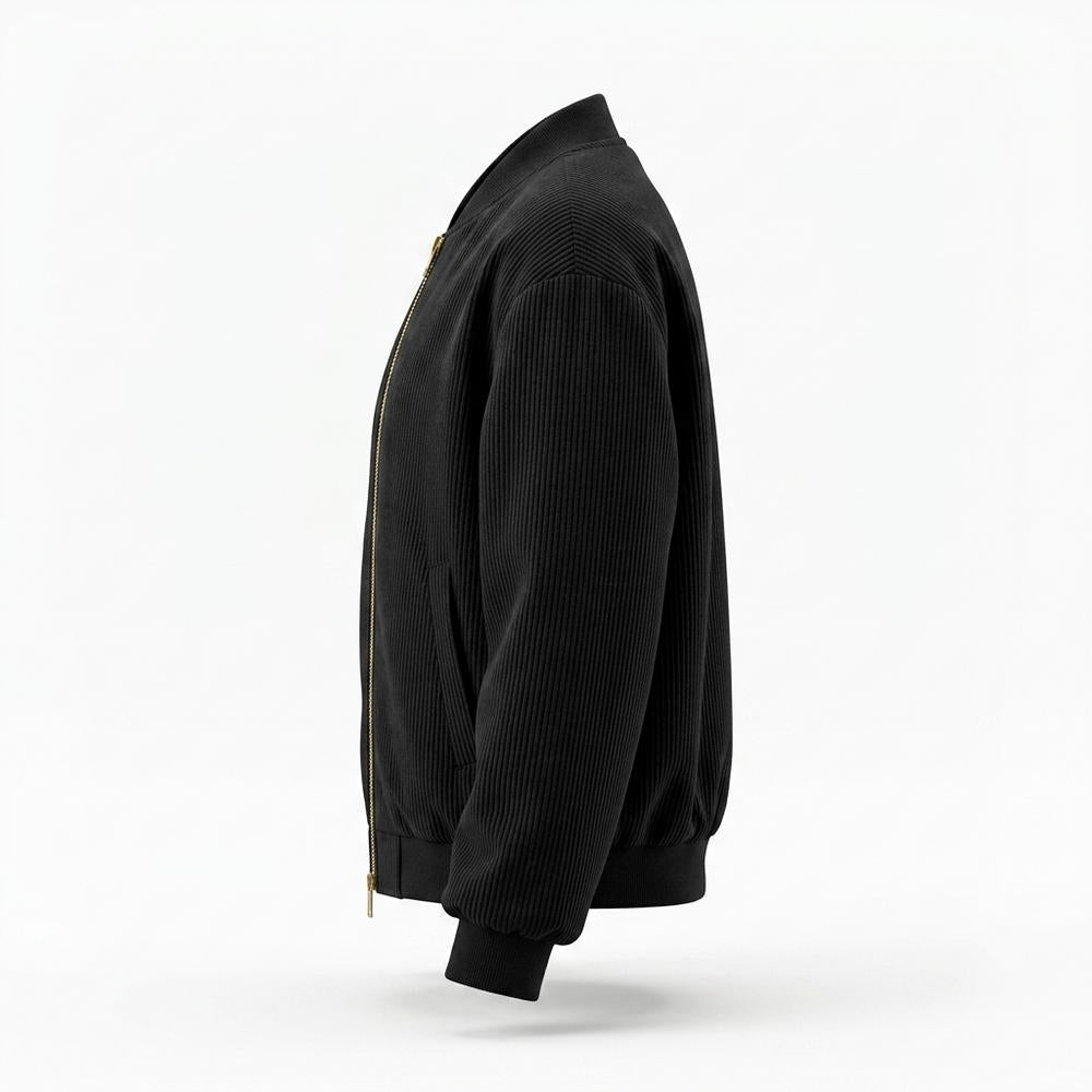 Nobleman Code - Sisak | Gerippt Locker Jacke Damen