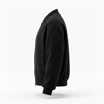 Nobleman Code - Sisak | Gerippt Locker Jacke Damen