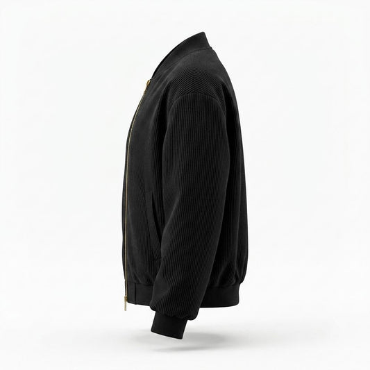 Nobleman Code - Sisak | Gerippt Locker Jacke Damen