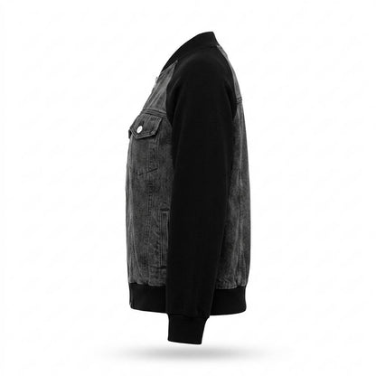 Nobleman Code - Dobik | Kombinierte Zweifarbige Jacke Damen