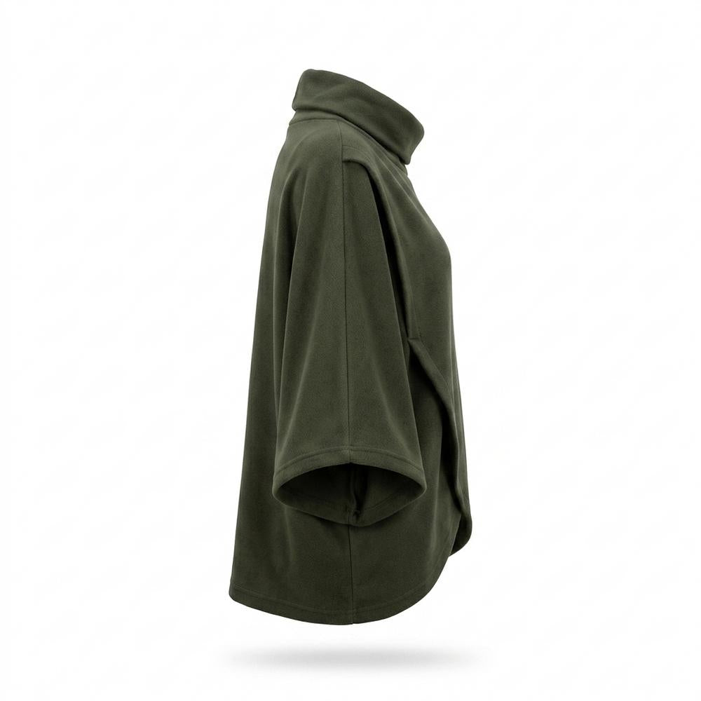 Nobleman Code - Vavol | Hochgeschlossener Asymmetrischer Pullover Damen