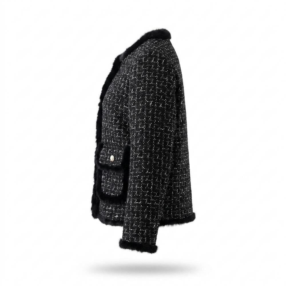 Nobleman Code - Lavit | Gefüttert Strukturiert Jacke Damen