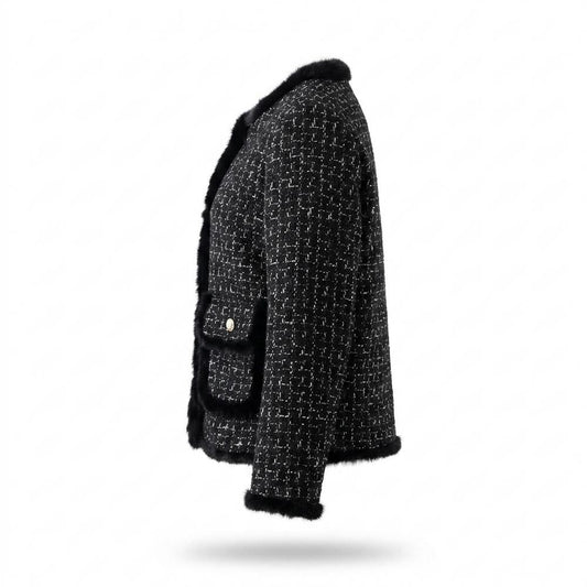 Gentleman Code - Lavit | Gefüttert Strukturiert Jacke Damen