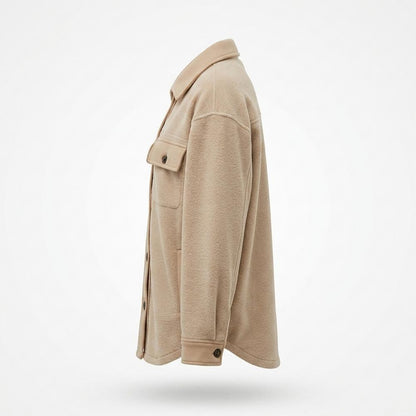 Gentleman Code - Sosev | Geknöpft Strukturiert Jacke Damen