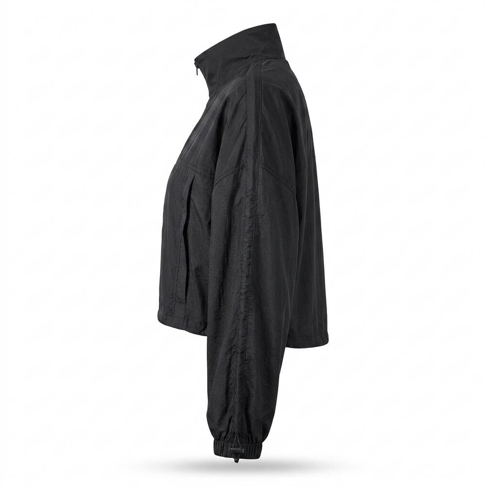 Gentleman Code - Lezak | Kurzgeschnittene Hochgeschlossene Jacke Damen