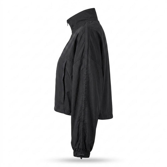 Gentleman Code - Lezak | Kurzgeschnittene Hochgeschlossene Jacke Damen