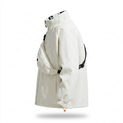 Nobleman Code - Vasun | Gerippte Gefütterte Jacke Unisex