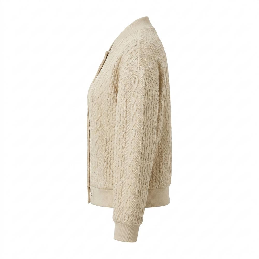 Gentleman Code - Mikot | Strukturiert Gestrickt Jacke Damen
