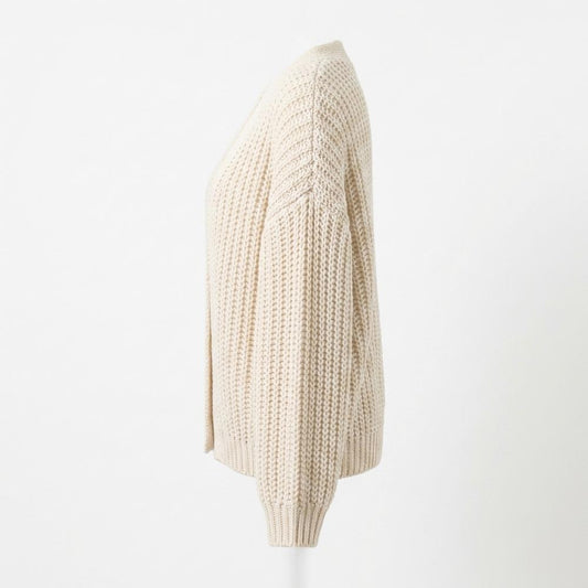 Nobleman Code - Yotot | Grob Gestrickte Strickjacke Damen