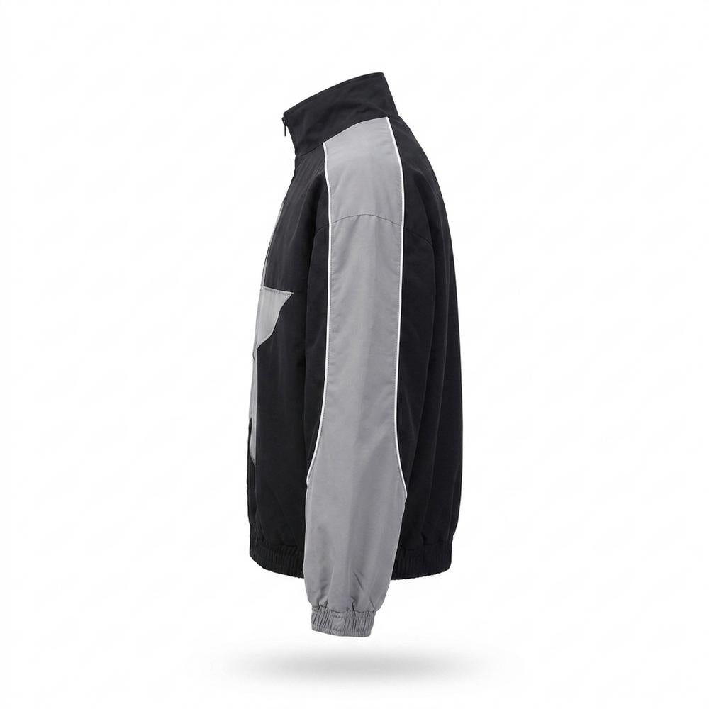 Gentleman Code - Yozuk | Colorblock Stehkragen Jacke Unisex