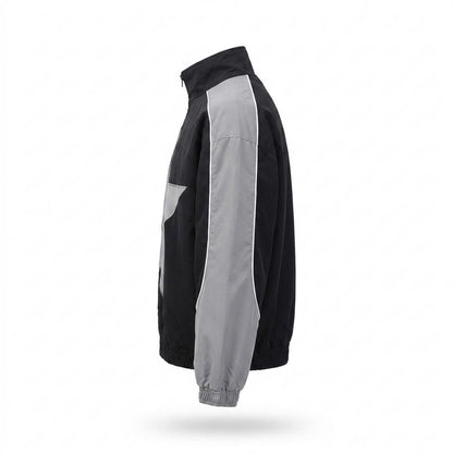 Gentleman Code - Yozuk | Colorblock Stehkragen Jacke Unisex