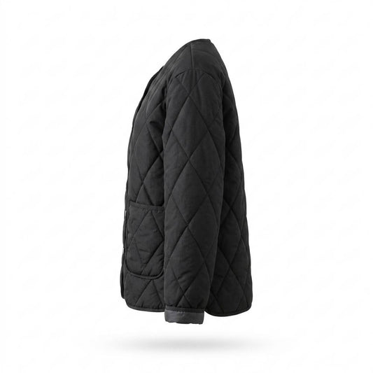 Nobleman Code - Nates | Gesteppt Kragenlos Jacke Damen