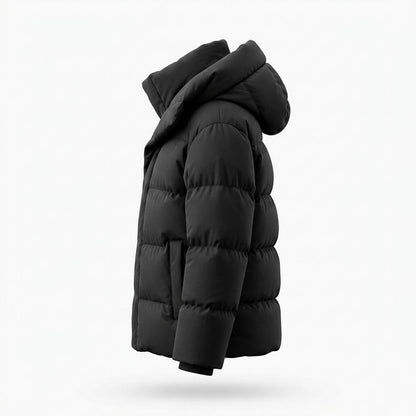 Nobleman Code - Lipos | Wattierte Hochgeschlossene Jacke Damen