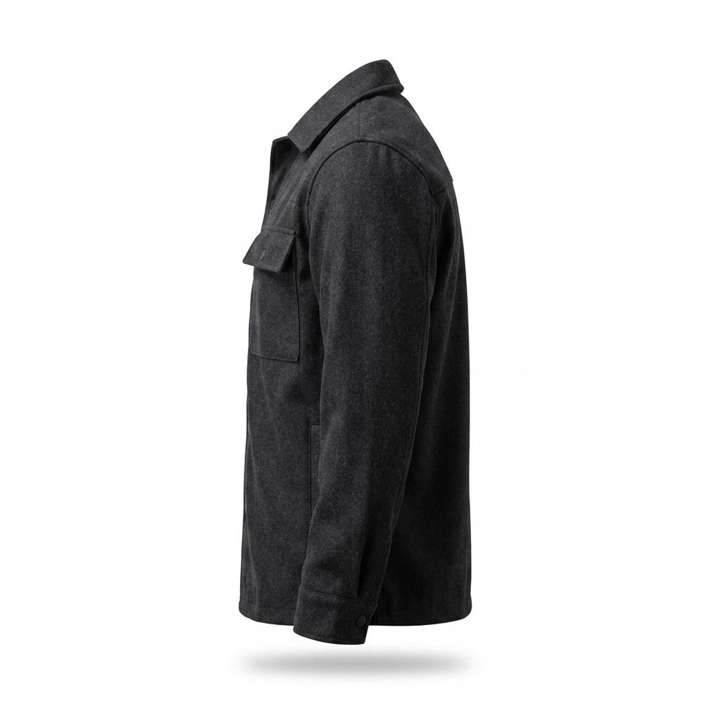 Gentleman Code - Nalus | Druckgeknöpft Kragenbesetzt Jacke Herren