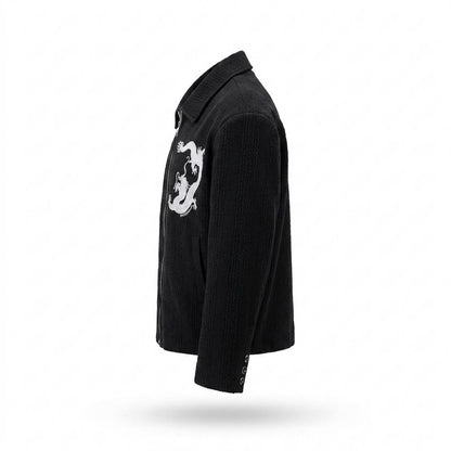 Gentleman Code - Kevor | Strukturiert Bestickt Jacke Unisex